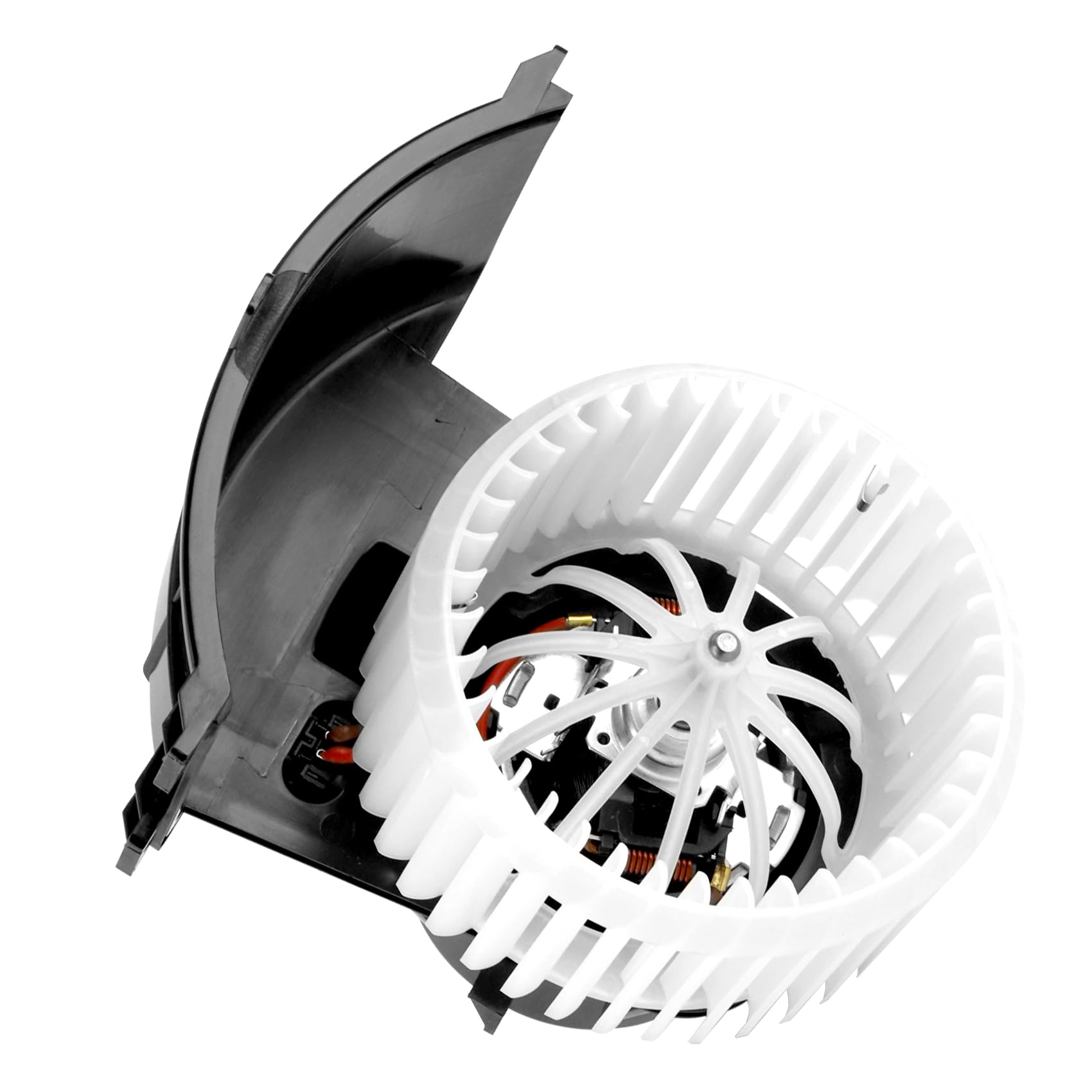 Ventilador de motor del calentador 7H2819021B 7H2819021D compatible con Transporter T5 1.9 2.0 2.5 TDi 2003-2015