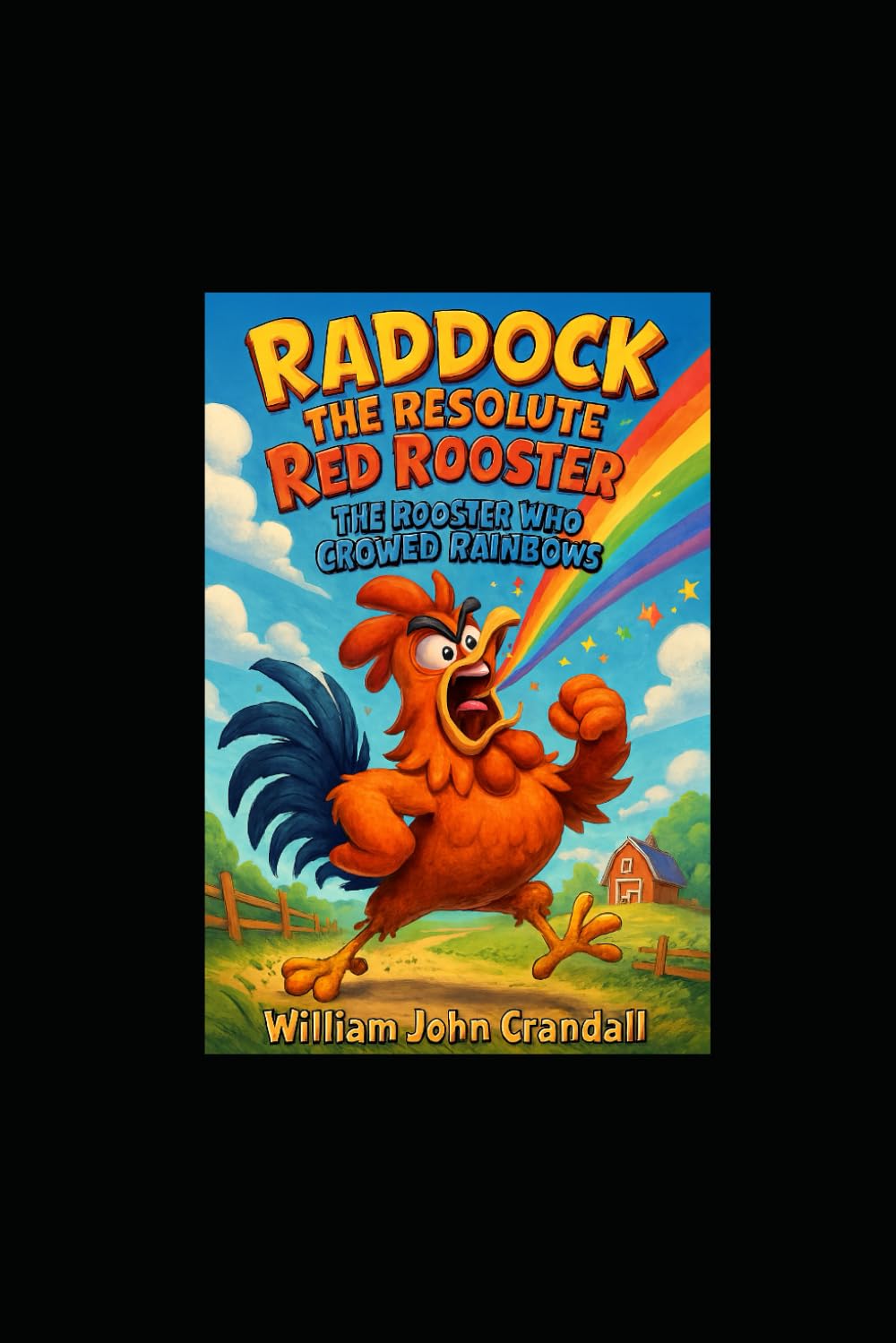 Raddock the Resolute Red Rooster: The Rooster Who Crowed Rainbows