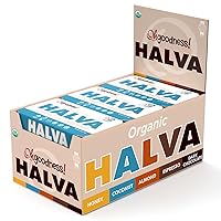Vista 13 de ¡OhBondad! Halva de Miel Orgánica - Pack de 3 - Solo TRES Ingredientes Simples, Bocadillo y Postre que se Derriten en la Boca, Golosina Endulzada