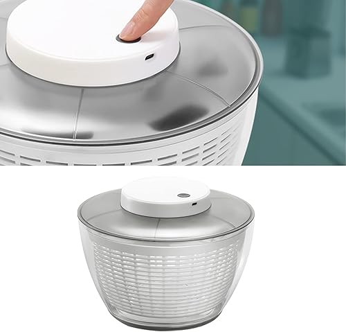Miniatura 3 de Lavadora y secadora de verduras ensalada eléctrica de 500 RPM para cocina 2029fl oz 106 x 106 x 67in106 x 106 x 67 pulgadas