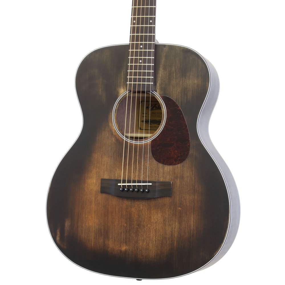 ARIA 101DP MUBR アコースティックギター 初心者 美品 ブラウン Amazon | ARIA 100series アリア アコースティックギター オーディ