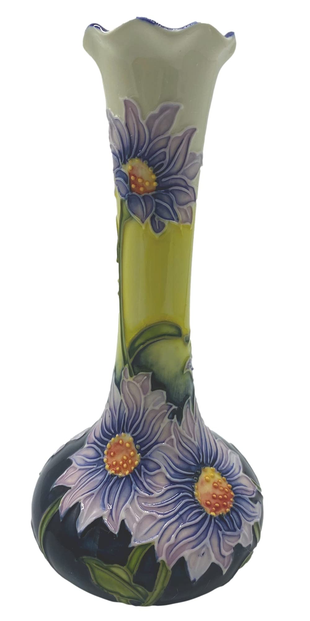 Old Tupton Ware Lilac Daisy 8" Bud Vase