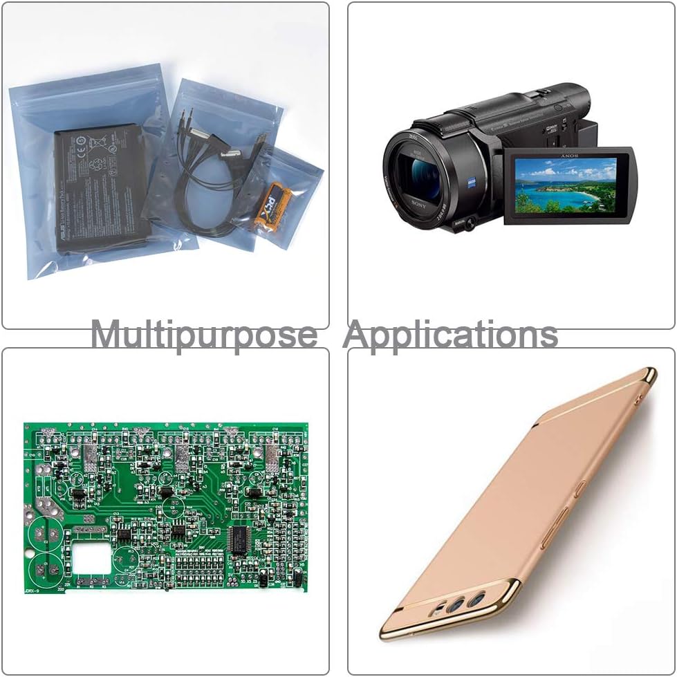 Flash Deals - 50% OFF Extra Large 20Pcs 15.75x17.72inches Anti-Static Bags, Resealable Antistatic ESD Shielding Bag 40x45cm with Labels for Motherboard,Computer Electronics Accessories Lowest Price Extra Large 20Pcs 15.75x17.72inches Anti-Static Bags, Resealable Antistatic ESD Shielding Bag 40x45cm with Labels for Motherboard,Computer Electronics Accessories