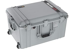 Pelican 1637 Air Case with Foam (Silver)