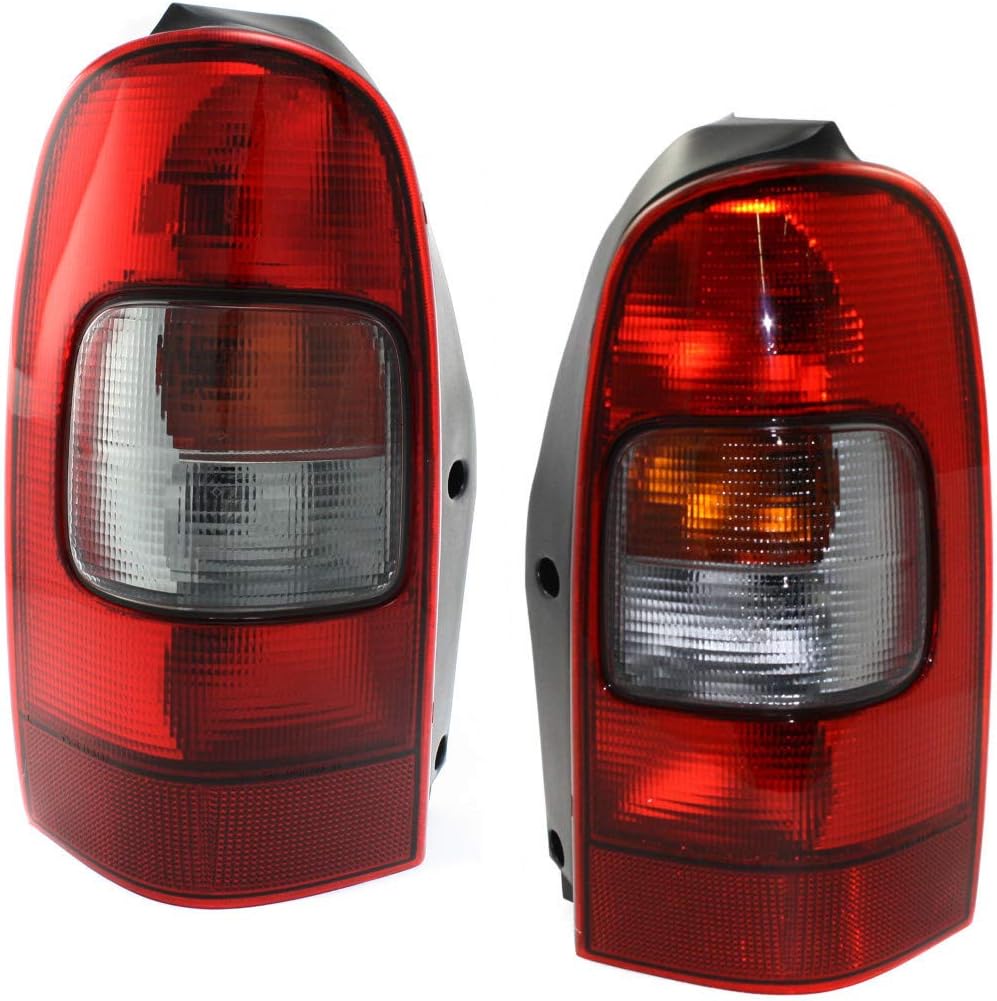 CarLights360: For 1997-2005 Chevy Venture Tail Light Assembly Driver and Passenger Side w/Bulbs DOT Certified Replaces GM2800134 GM2801134 | 19206745, 19206746