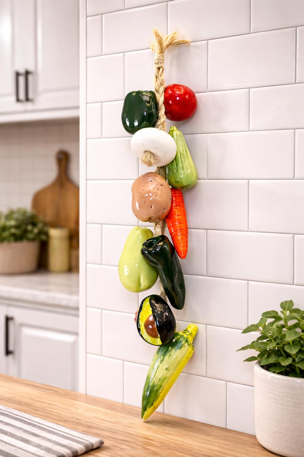 Amazon.com: Large RISTRA/String of Ceramic Vegetables, with 11