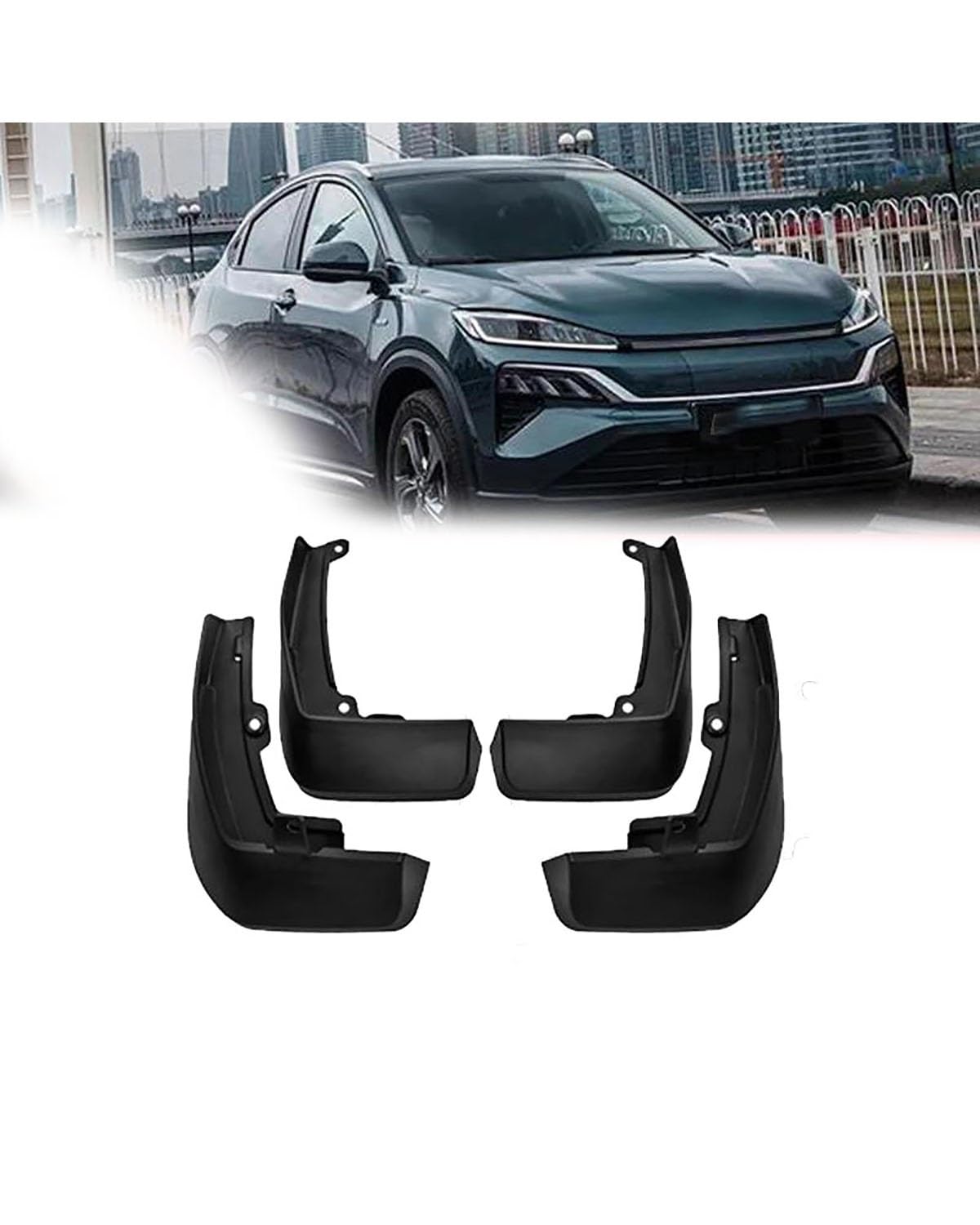 XBDYGS car mudguard For Ciimo For MNV For M-NV Mud Flap 2021 2022 2023 mudguard Mudflaps Front Rear Splash Guards Cover Car Accessorie car mud flaps