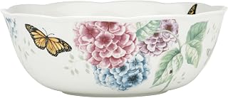 Lenox Butterfly Meadow Hydrangea Large Serve Bowl, 2.70 LB, Multi