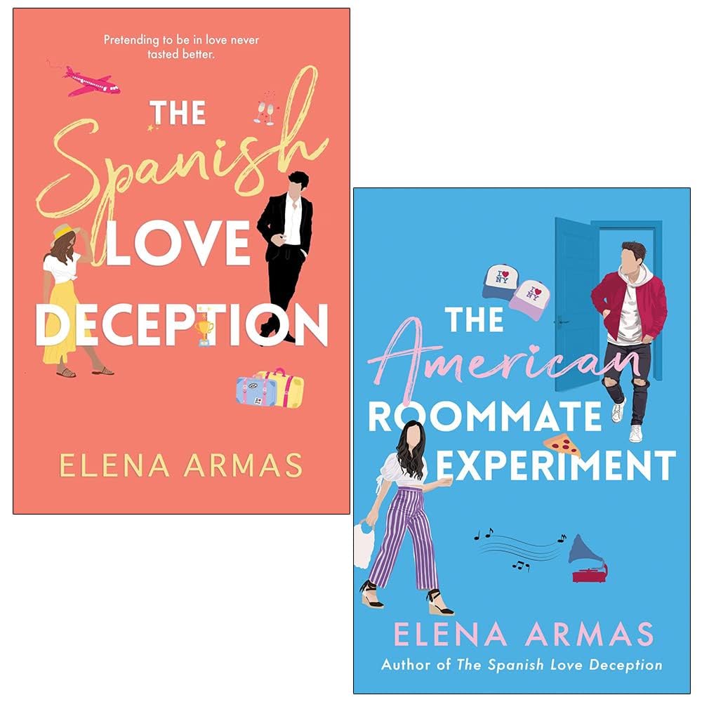Elena Armas Collection 2 Books Set (The Spanish Love Deception, The American Roommate Experiment)