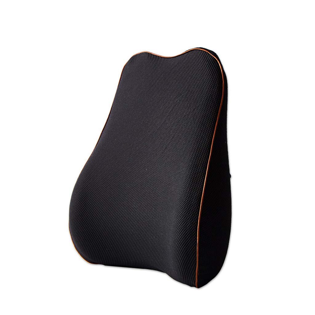 Cojín Ortopédico Lumbar De Espuma Viscoelástica, Almohada Ergonómica De Soporte del Asiento para Sillas De Oficina, Cojines De Viaje para Aliviar El Dolor Lumbar, Blanco
