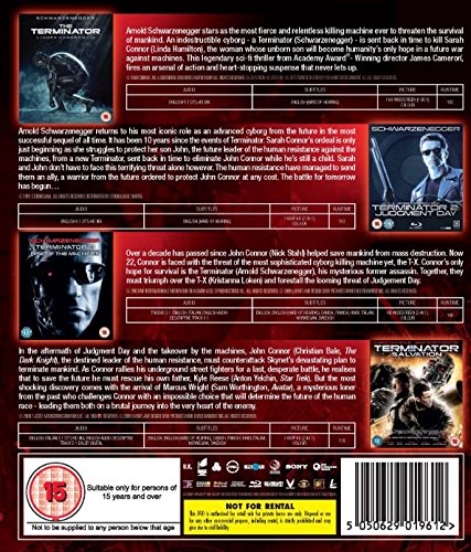 Terminator Quadrilogy [Blu-ray] [Region Free] [UK Import] product thumbnail 3