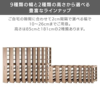 Amazon｜アイリスプラザ(IRIS PLAZA) 隙間収納ロータイプ