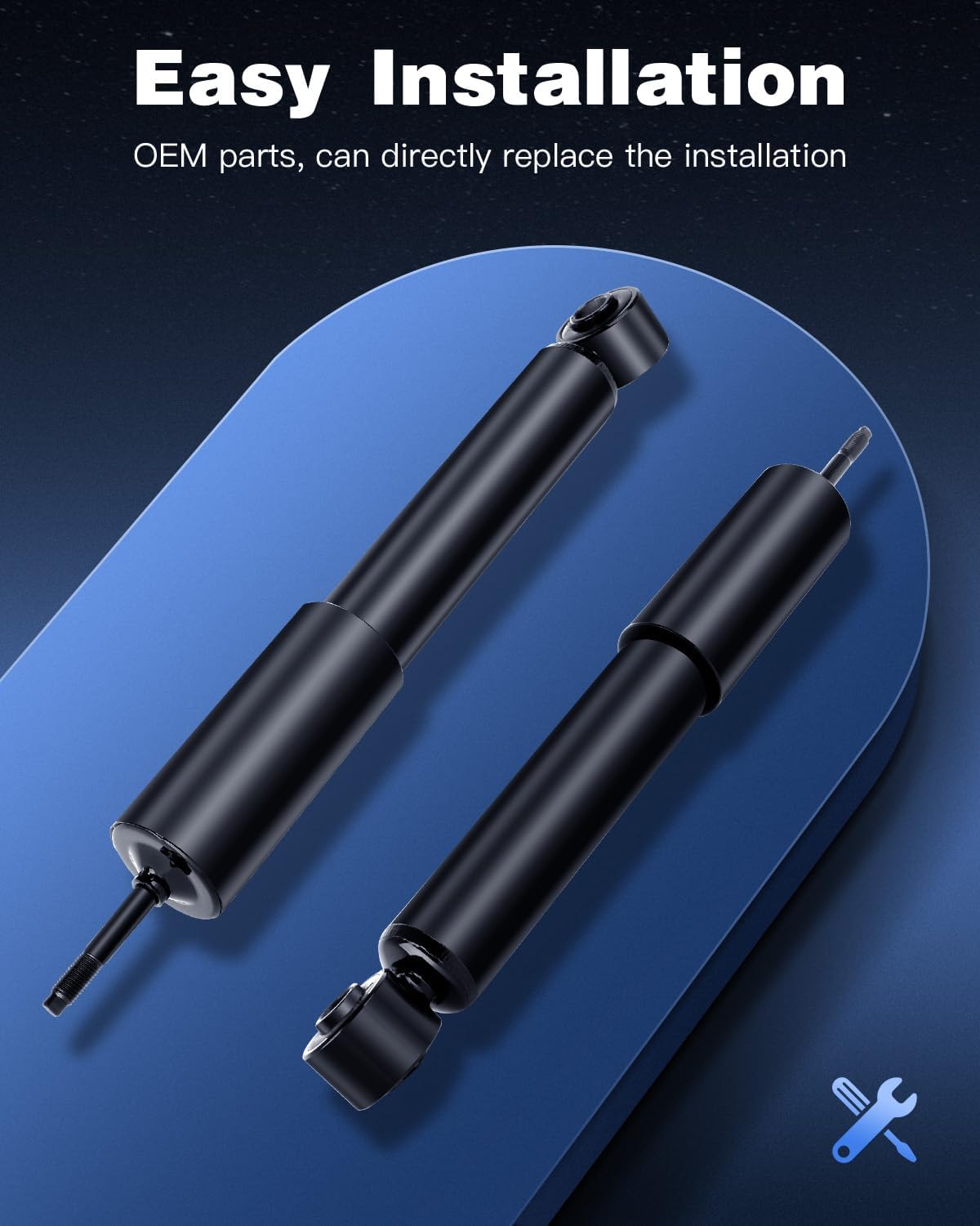 Shocks Struts,ECCPP Front Rear Shock Absorbers Strut Kits Compatible with 1990 1991 1992 1993 1994 1995 Toyota 4Runner 344202 37030 KG5475 KG5474 37033