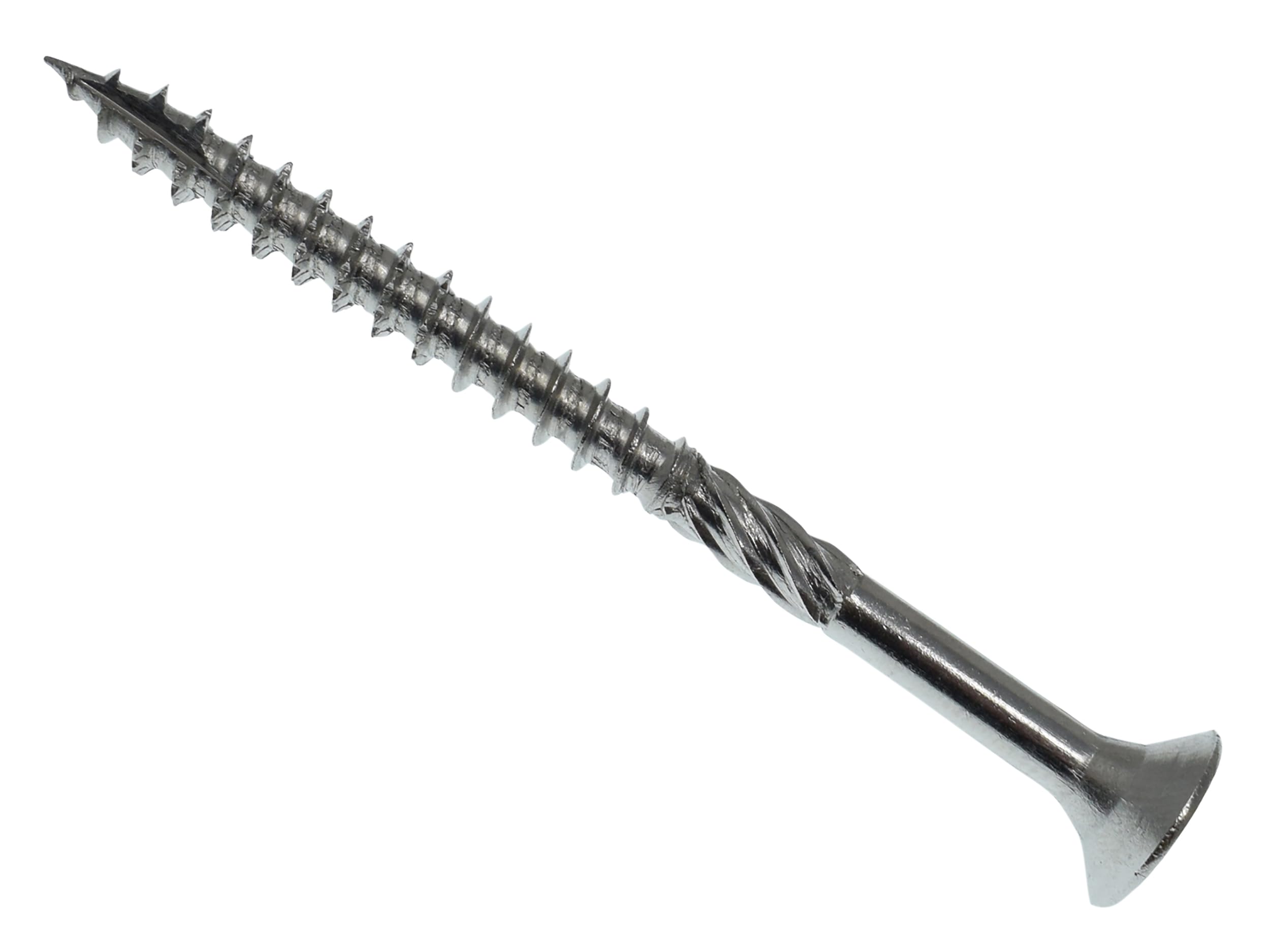 Vis fraisée Pozi 5x80 mm ForgeFix contre la rouille pour assemblages en bois extérieurs