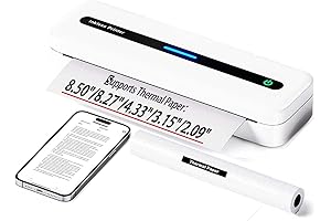Portable Inkless Printer for iPhone, iPad Printing & More