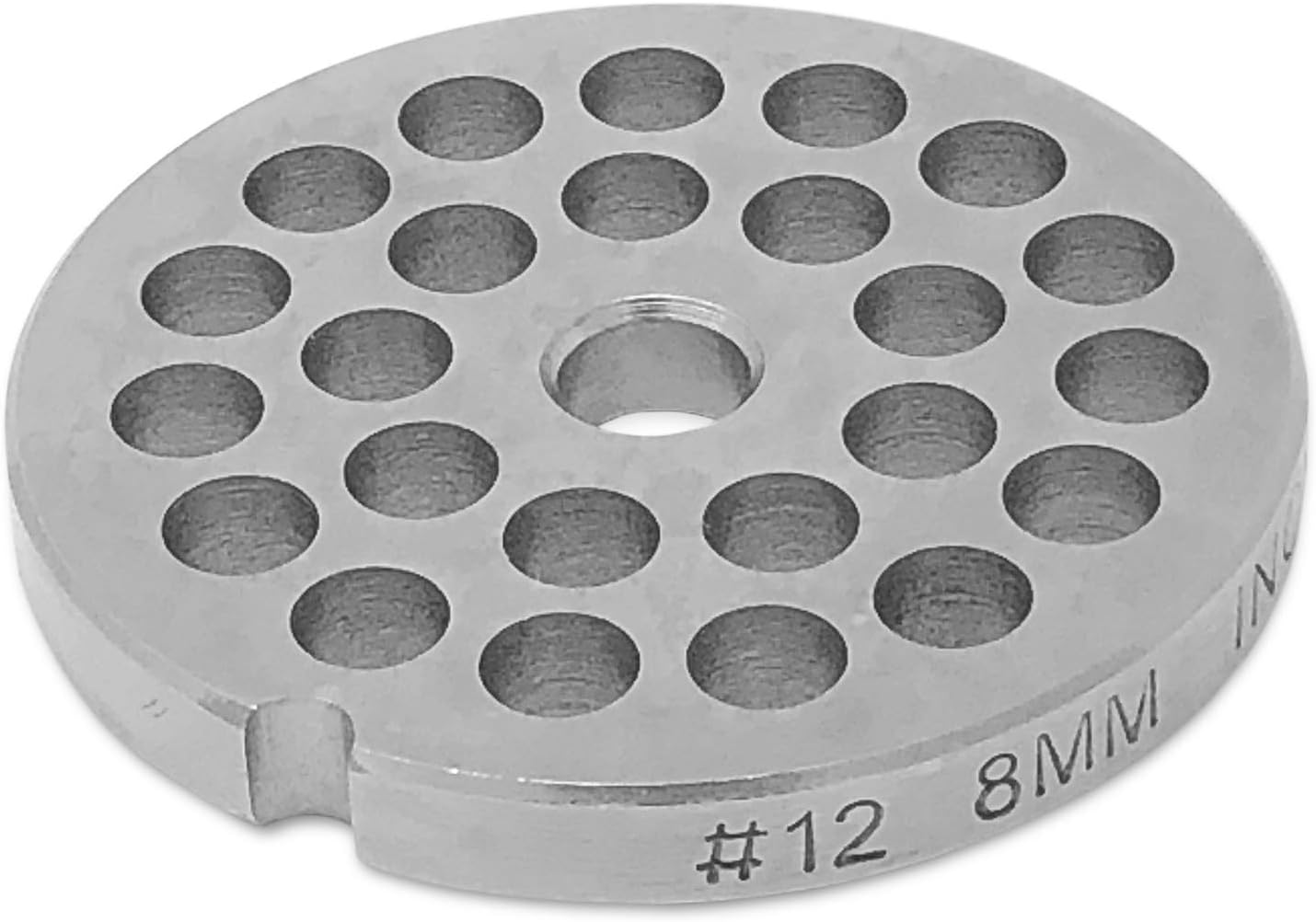 #10/12 Stainless Steel Replacement Plate Disc Blade for Meat Grinder (3/16")