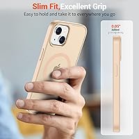 Vista 388 de SUPFINE Funda magnética para iPhone 11 (compatible con MagSafe) (protección contra caídas de grado militar), translúcida mate a prueba de golpes