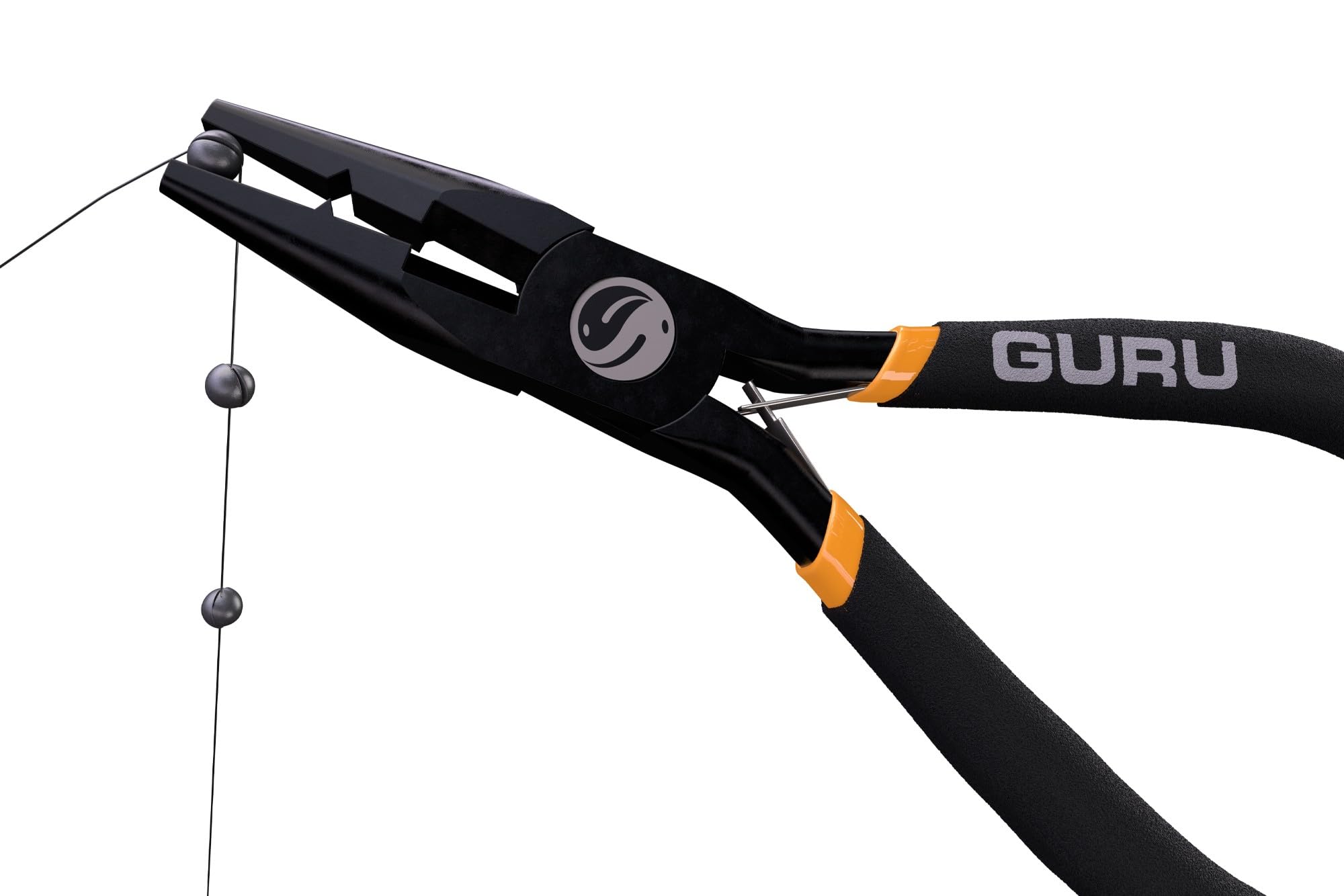 Guru Shot Pliers for Coarse & Match Fishing - Precision Long Nose Plier with Shot Remover, Line Cutter, and Ergonomic Handle for Pole Rigs