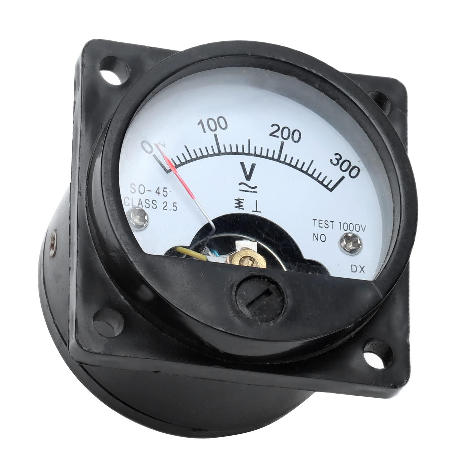 Analogs Voltmeter Rundes Panel Messgerät AC Spannungsanzeige 0-300 V für Schalttafel