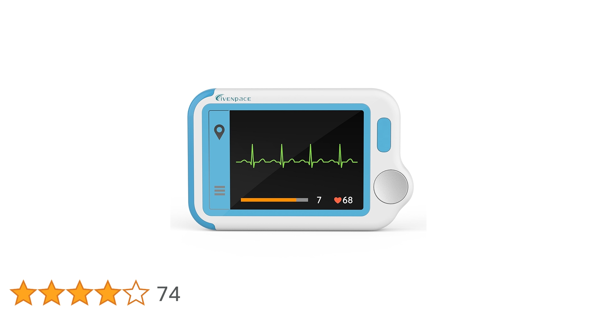 Amazon | Livenpaceホームハートヘルスモニター ポータブル心拍