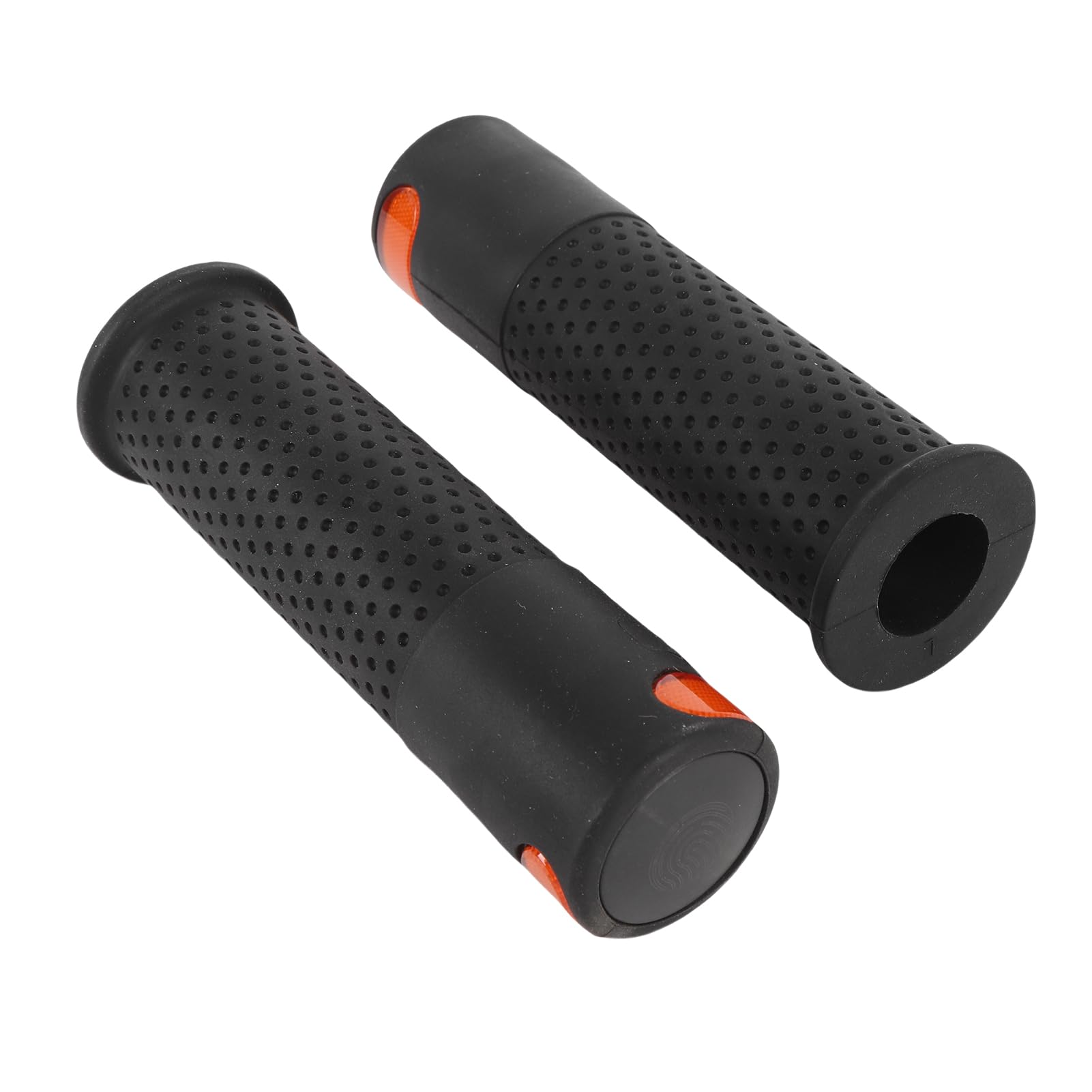 Garsent Scooter-Lenkergriff mit Blinker, Kabelloser Fernbedienung, Gummi-Scooter-Griffe für M365, Kompatibel mit den Meisten Scootern, Einfache Installation, 2 Stück