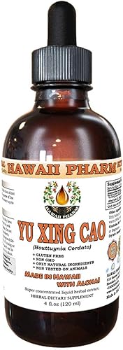 Yu Xing Cao Tintura, Yu Xing Cao (Houttuynia Cordata) Extracto líquido de hierbas 4 oz