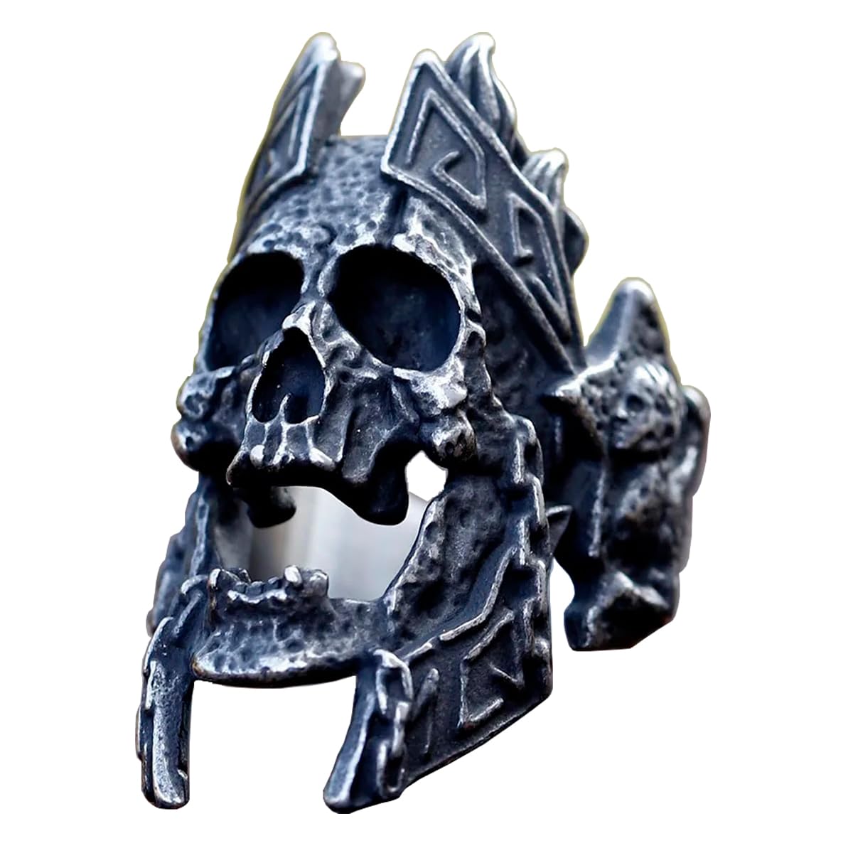 ZMY HomeViking Skull Ring - Nordic Warrior Design Fashion Stainless Steel Jewelry