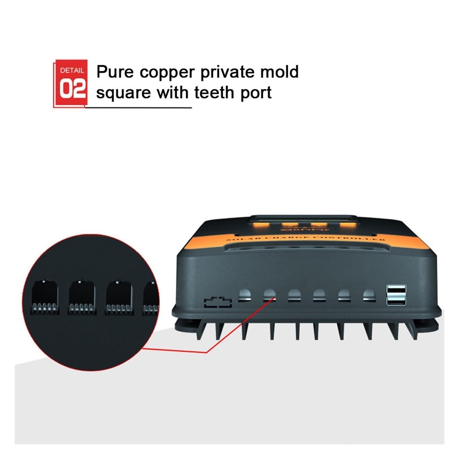Regolatore di carica solare, Regolatore di carica solare automatico MPPT 12V 24V 10A/20A/30A/40A/50A/60A fotovoltaico intelligente(10A)