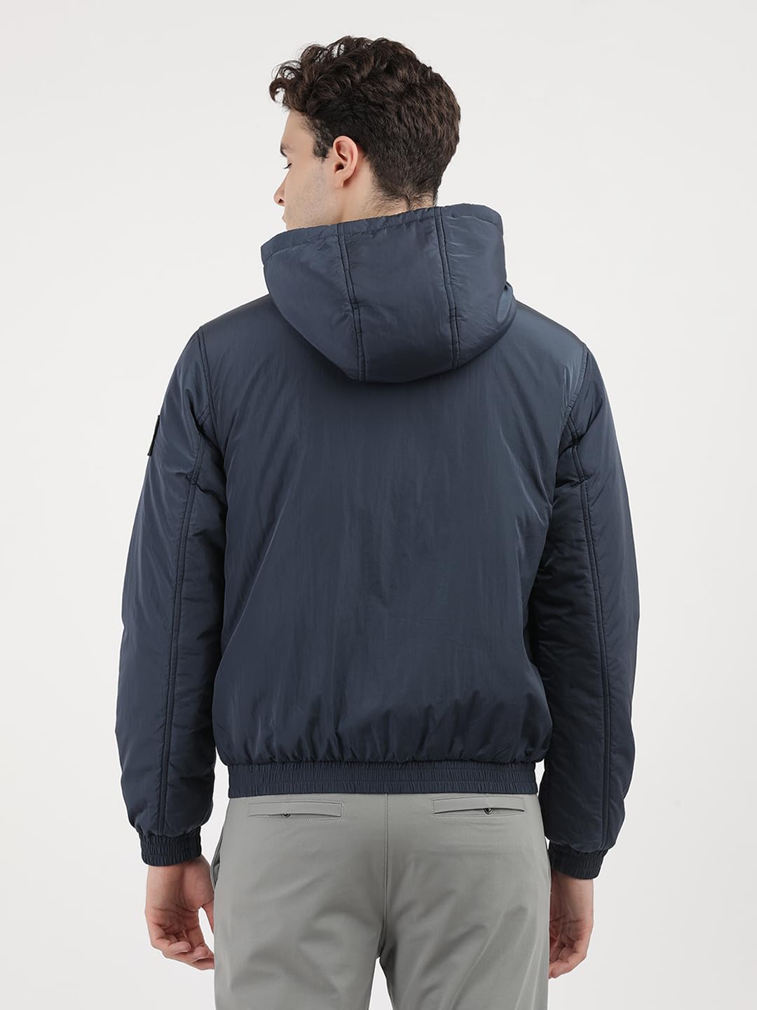 Calvin Klein Inne kurtki Mężczyźni Wyściełana Bluza Z Kapturem Harrington J30j325596