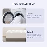 ELEMUSE Queen Cooling Mattress Topper for back pain, Extra Thick Mattress pad Cover, Plush Soft Pillowtop with Elastic Deep Pocket, Overfilled down alternative filling