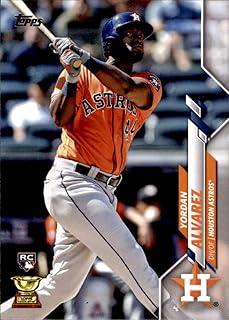 2020 Topps Series 1 Baseball #276 Yordan Alvarez RC Rookie Card Houston Astros Official MLB Trading Card