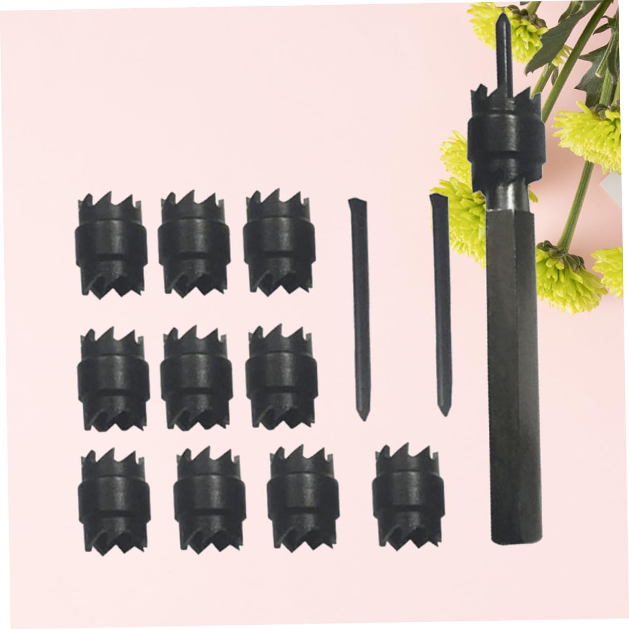 13Pcs Spot Weld Remover Drill Bit Double Sided Rotary Cutter for Efficient Spot Welding for Automotive Panel Separation and Work