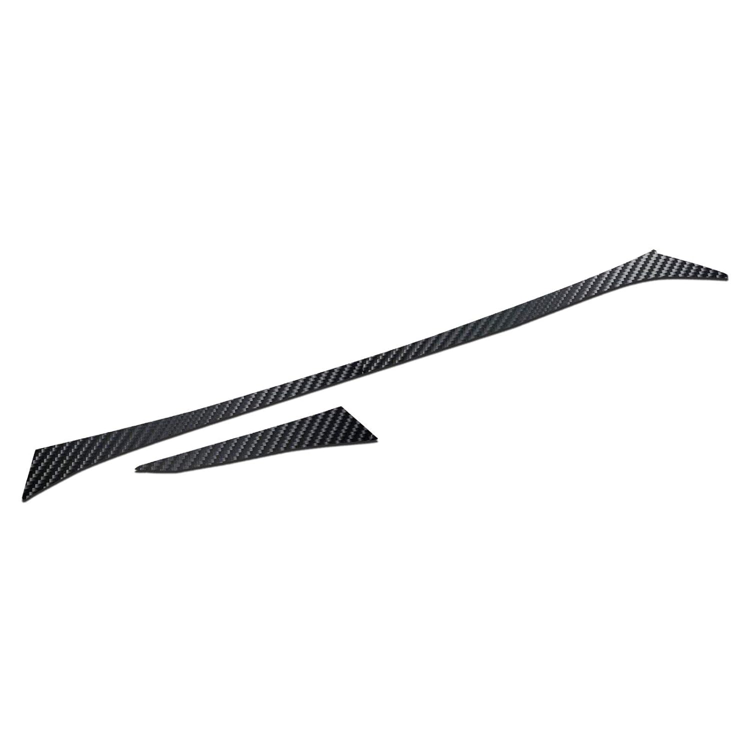 x xotic tech Dashboard Panel Stripe Cover Trim, Genuine Soft Carbon Fiber, Compatible with Infiniti Q50 2014 2015 2016 2017 2018 2019 2020 2021 2022 2023 2024, Q60 2017-2024