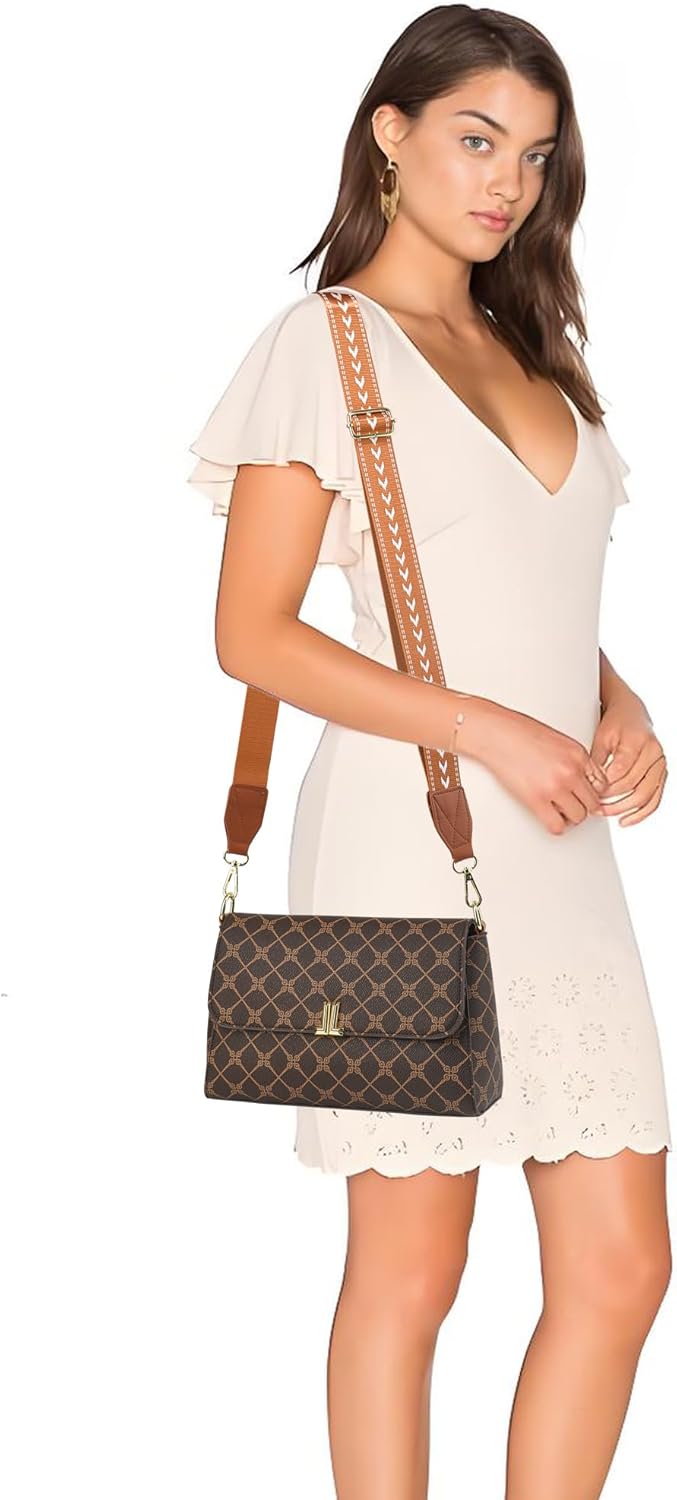 LEMEDE Purse Strap Replacement Crossbody 1.5" Wide Shoulder Strap Adjustable Straps Handbag Strap Replacement Belts - Image 3