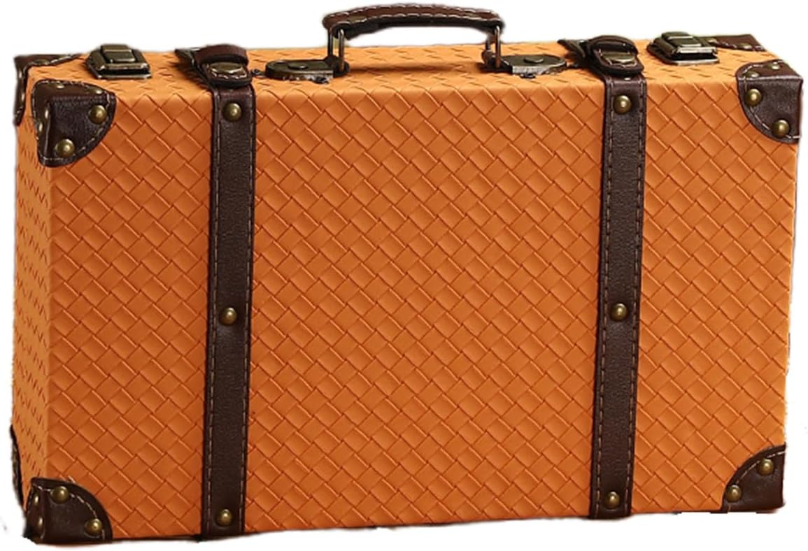 Woven Storage Chest With Handles Multipurpose Travel Organizers For Clothes Books Essentials Woven Storage Trunk For Office Use