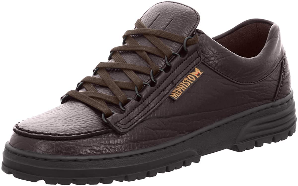 Mephisto CRUISER MAMOUTH 751 DARK BROWN P1291822 - Zapatos casual de cuero para hombre, color marrón, talla 43