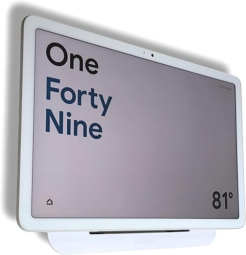 Mount Genie Soporte de pared simple integrado para tableta Google Pixel el centro de comando perfecto para el hogar inteligente  Fácil actualización