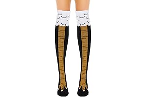 2 Pairs Chicken Leg and Turkey Feet Socks
