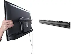 AENTGIU Suporte de parede para TV sem pregos, suporte de TV de drywall resistente para TVs de tela plana de 26 a 55 polegadas, sem pinos, sem broca, sem âncoras, com todos os