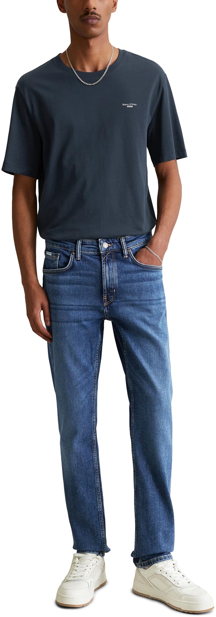 Marc O'Polo Denim Herren Jeanshose mit Stretch-Anteil Slim Fit