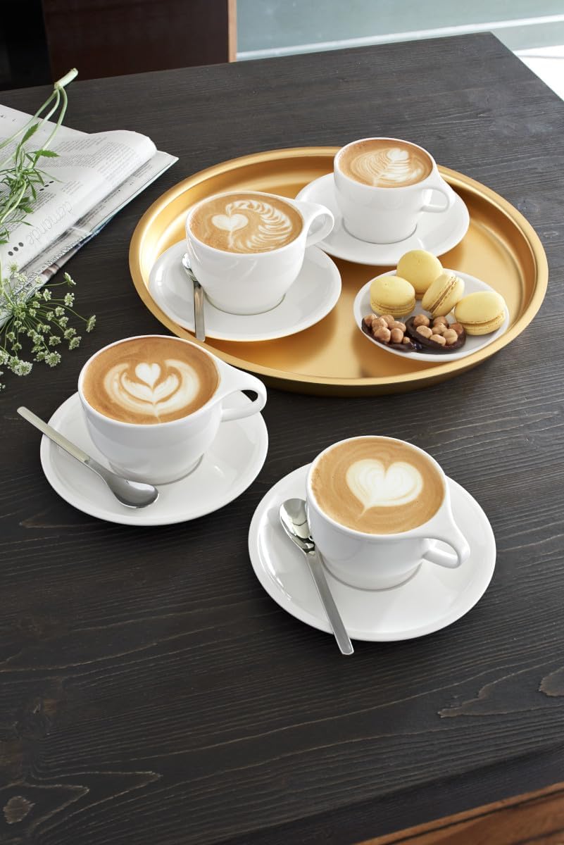 Villeroy & Boch 5.5" Silver Stainless Steel Espresso Spoon Set