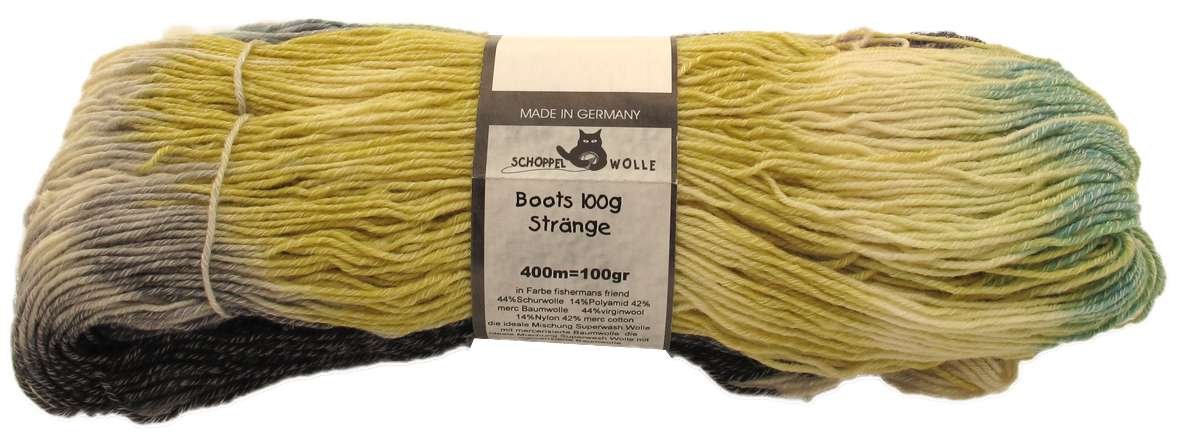 Schoppel Wolle Boots, 2070 Fishermans Friend