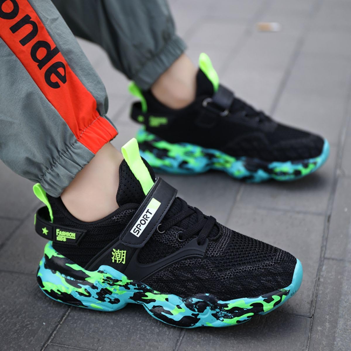 Chaussures de Basket-Ball pour garçons Baskets pour Hommes Chaussures de Basket-Ball doublées Chaussures de Sport Haut de Gamme pour Enfants Unisexes