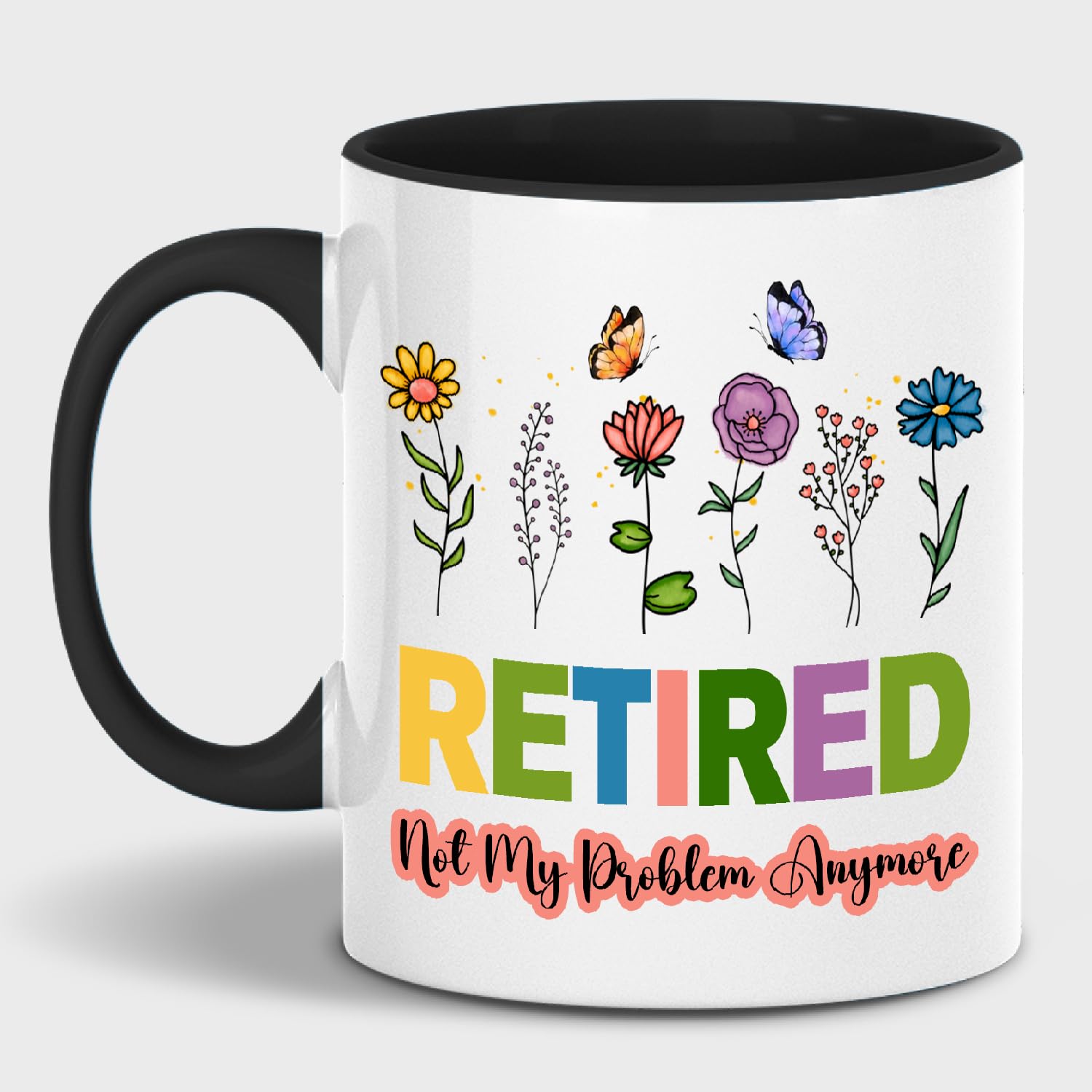 Funny Retirement Coffee Mug 11Oz - 'Happy Monday' Gift For Retirees, Coworkers, Teachers - View #8