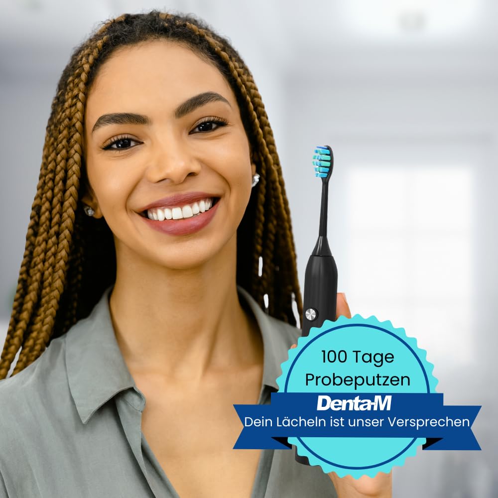 Irrigador dental DM14 – Irrigador de agua inalámbrico con 4 modos y 4 accesorios, irrigador dental para limpieza dental, IPX7 resistente al agua, 310 ml de volumen del depósito (Edition Black)