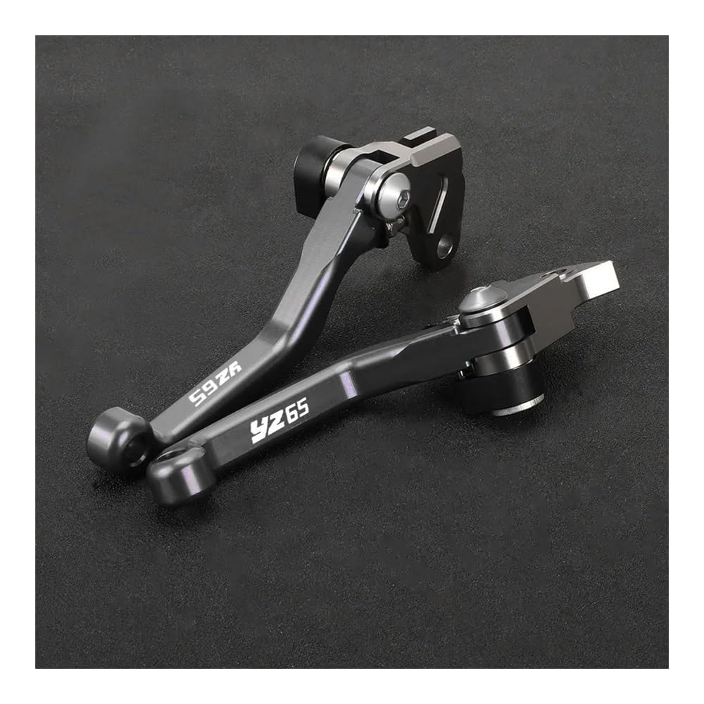 Mlioju Gray L Motorcycle Clutch Lever For Yz65 Yz 65 2018-2024 Motorcycle Motorbike Dirtbike Dirt Pit Bike Motocross Perch Pivot Brake Clutch Levers