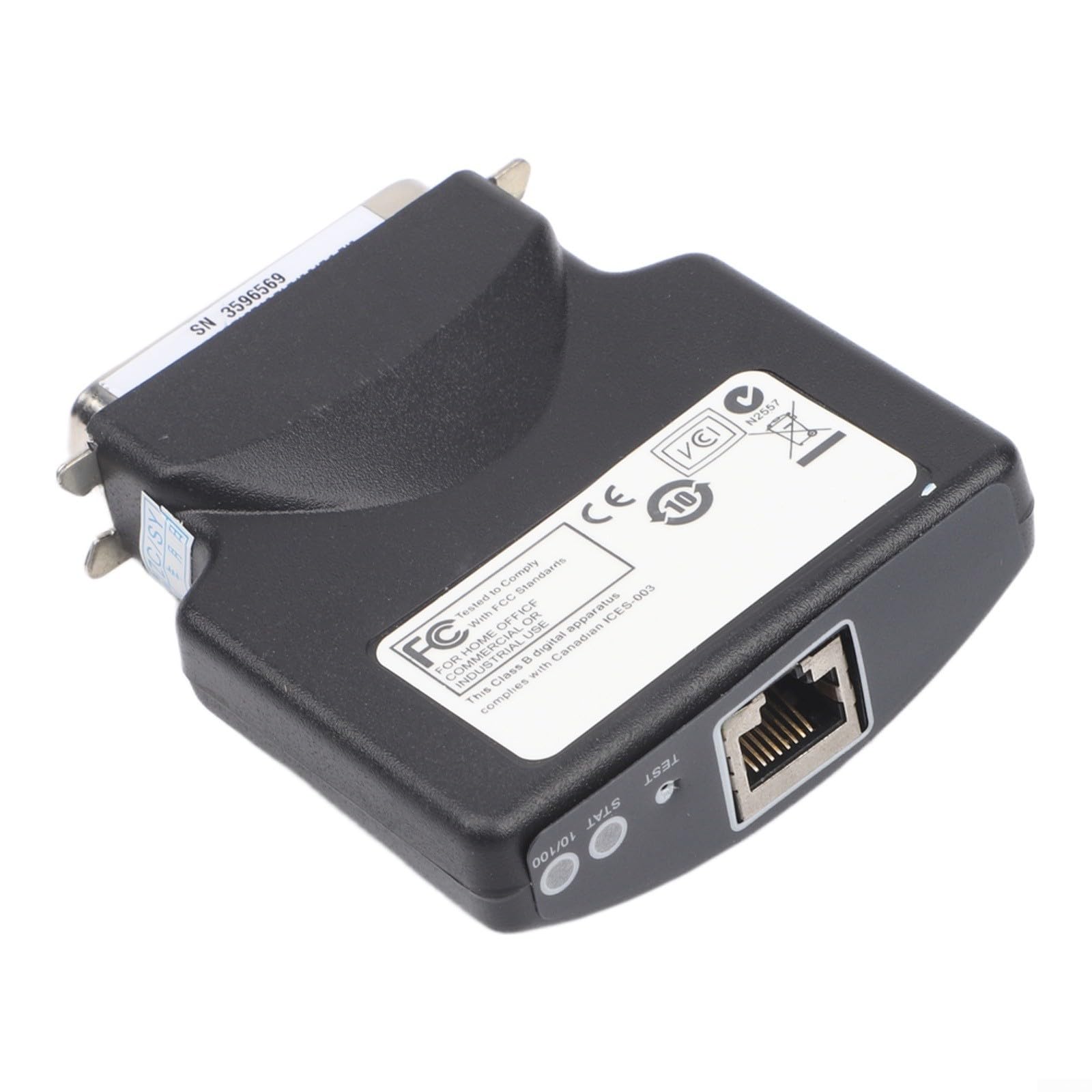 Server di stampa di rete, P1031031 per stampanti termiche Zebra ZM400 Z4M S4M 110XI3 110XI4 105SL, adattatore server stampante USB Ethernet LAN cablata