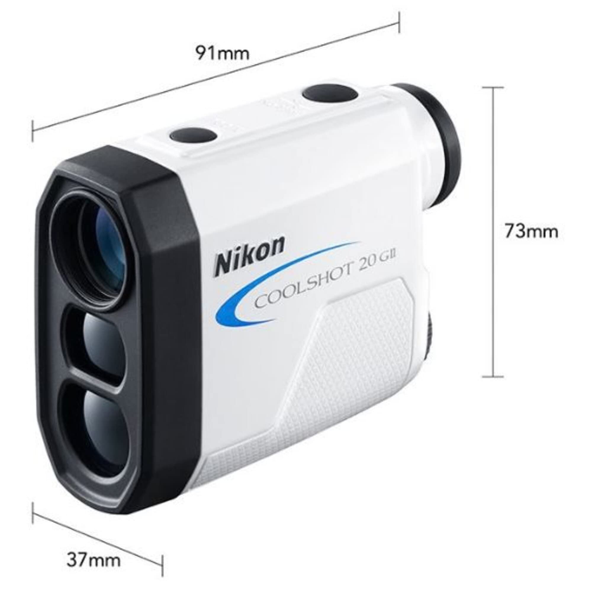 Nikon Coolshot 20 GII Télémètre Laser Blanc