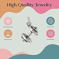 Vista 4 de Pequeños y delicados collares deportivos de plata de ley 925