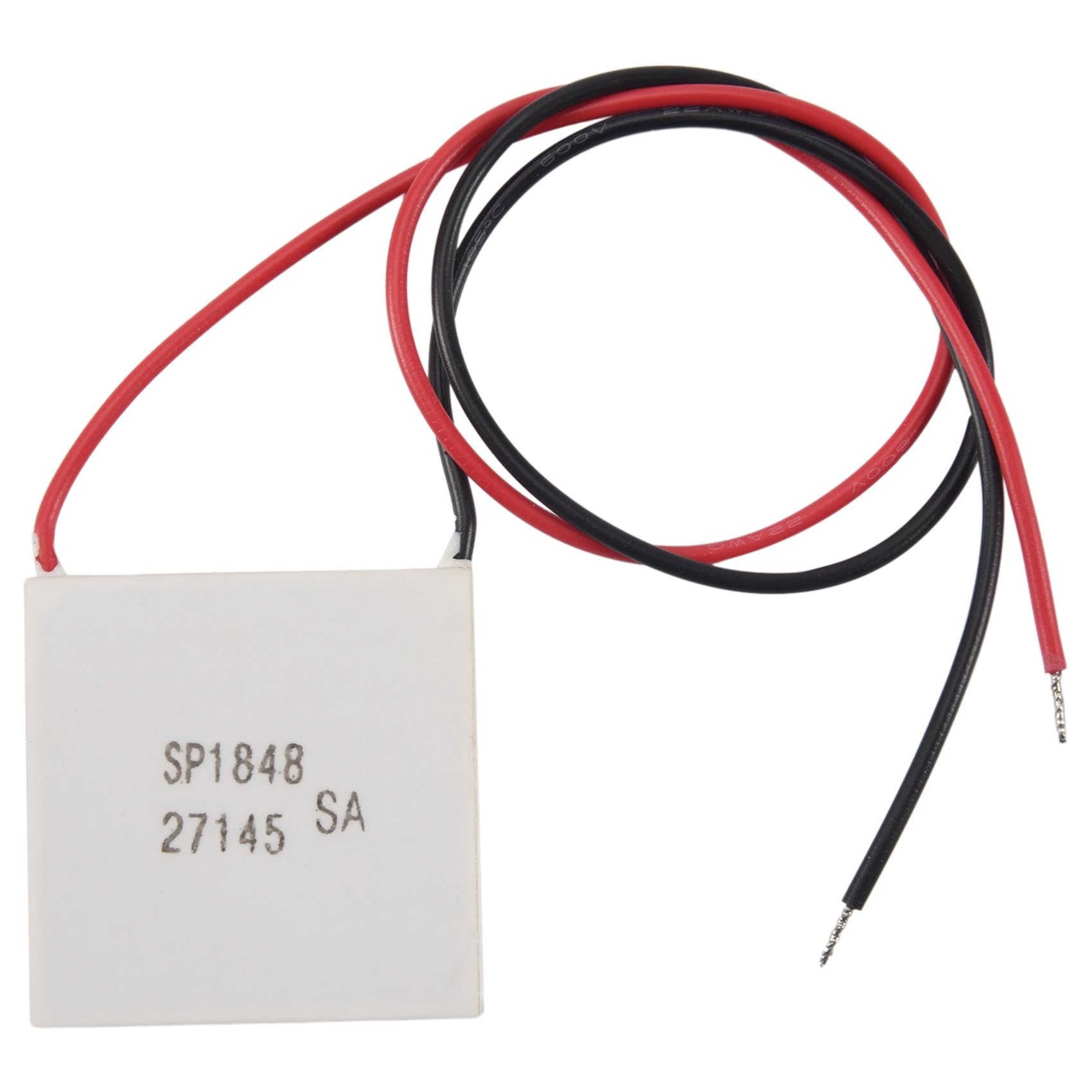 detee Thermoelectric Peltier Module, High Temperature Thermoelectric Power Generator Peltier TEG 150Celsius,White 40X40mm